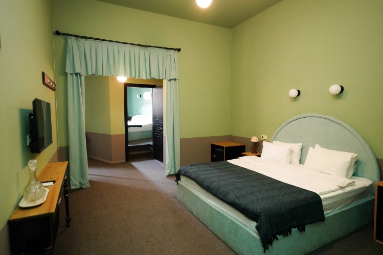 Quadruple Family Suite with balcony