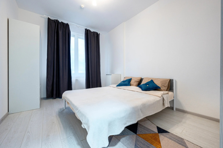 Фотография номера квартиры Апартаменты Двухкомнатные с Видом на Город в Современном ЖК у набережной Невы