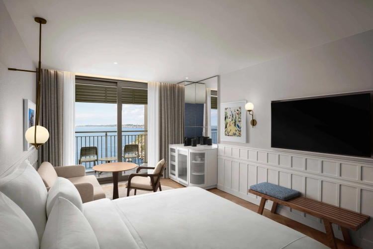 Deluxe Twin room with sea view