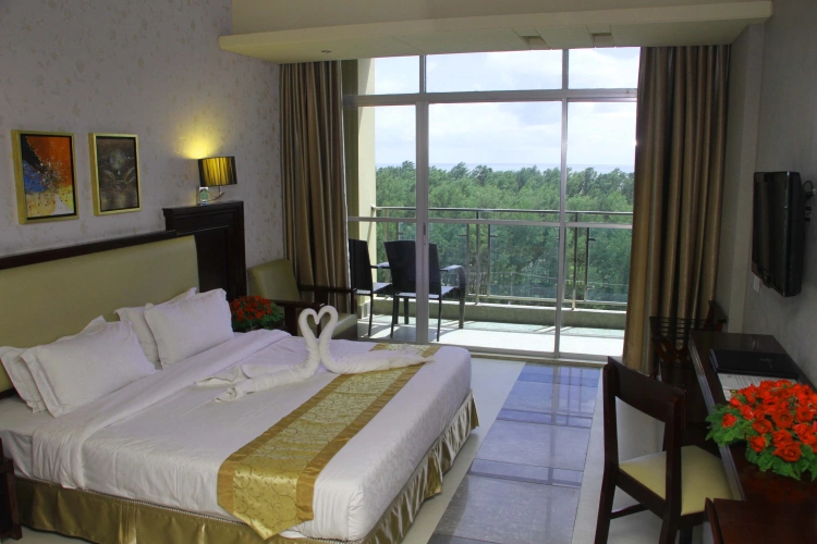 Deluxe room with sea view
