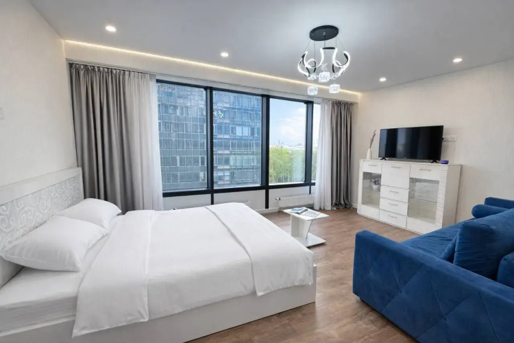 Фотография номера квартиры Апартаменты De Lux panorama с Видом на Кремль