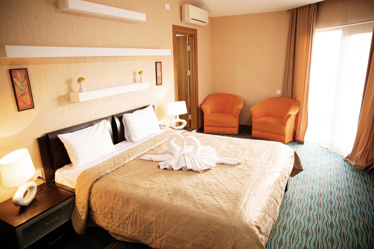 Deluxe Double room with balcony and with view