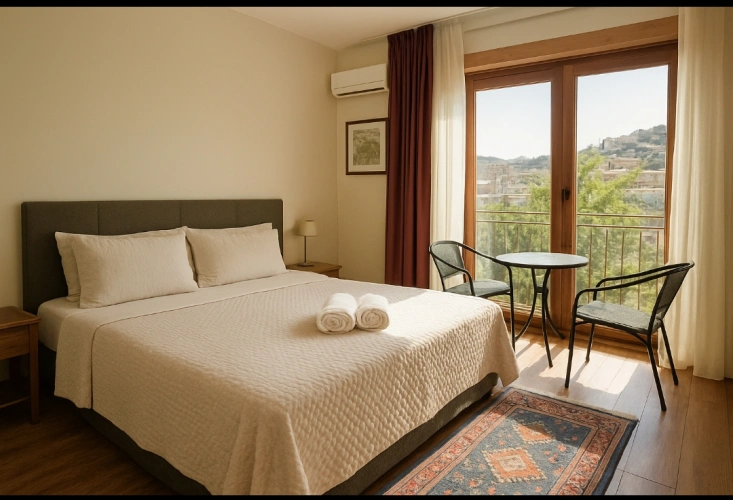 Standard Double room with city view