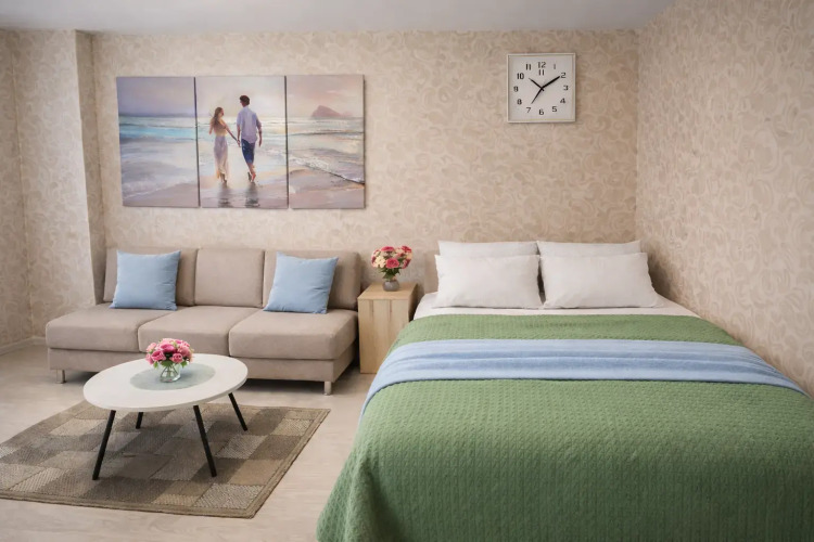 Фотография номера квартиры Апартаменты на Гагарина 82а до 4 Чел Пятница Сеть Посуточных Квартир