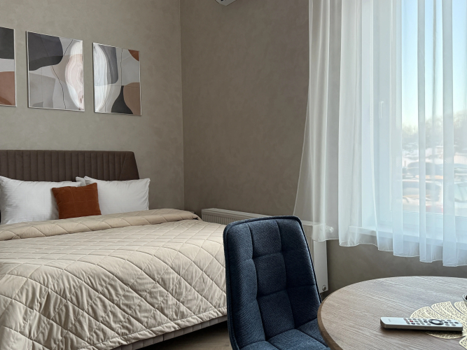 Фотография номера квартиры Апартаменты Аура на 2-й Оранжерейной у ТЦ НЕБО