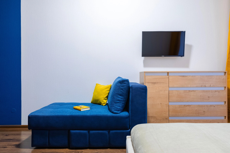 Фотография номера квартиры Апартаменты Dark Blue Studio by Rentvill