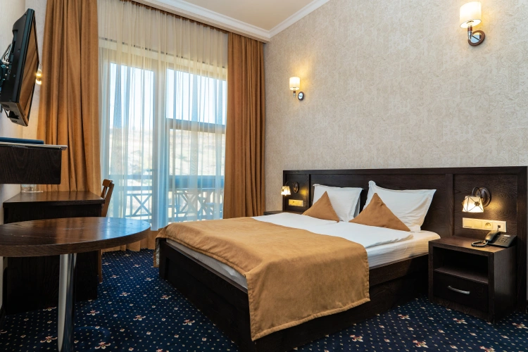 Standard Double room with balcony and with view