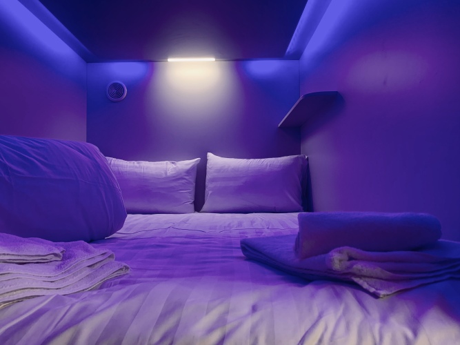 Фотография номера хостела Капсульный отель Оранжевое небо