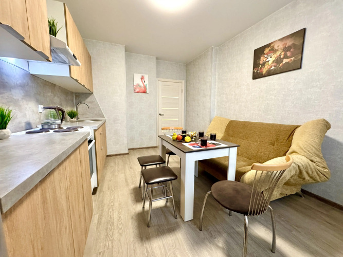 Фотография номера квартиры Апартаменты Уютные на 10 Этаже в ЖК Академический Рядом с Парком им. Гагарина