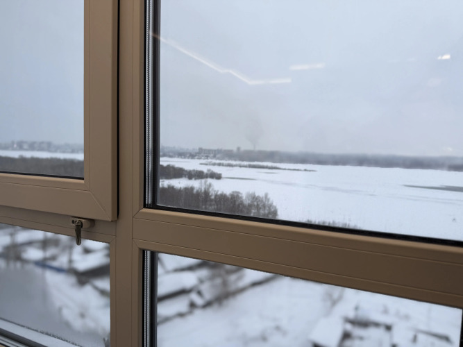 Фотография номера квартиры Апартаменты с балконом и видом на Обь