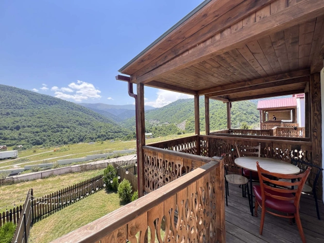 Double Villa with balcony and with mountain view