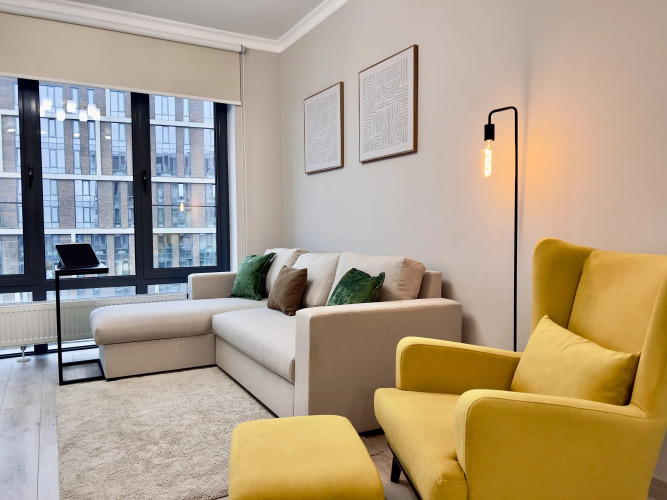 Фотография номера квартиры Апартаменты с шикарным видом ВыДома в авторском квартале Машаров