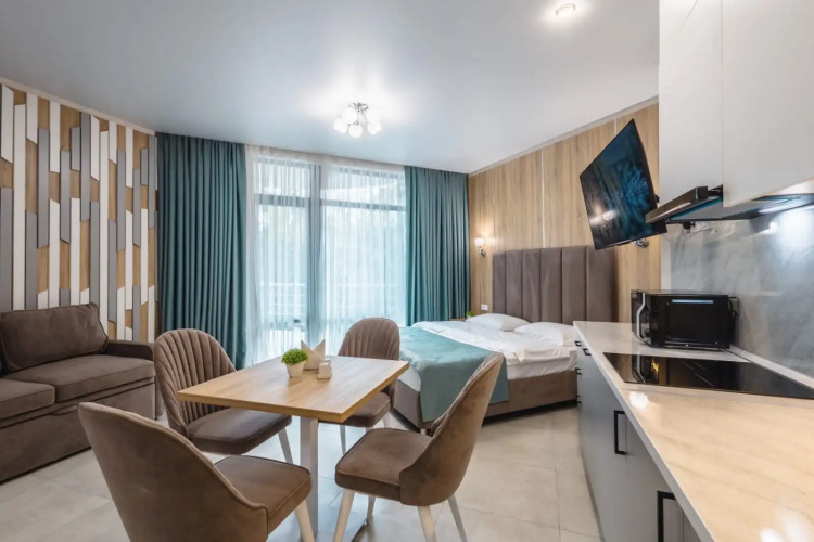 Фотография номера квартиры Квартира Студия от УК Family Pride Apartments 2 этаж кв.13