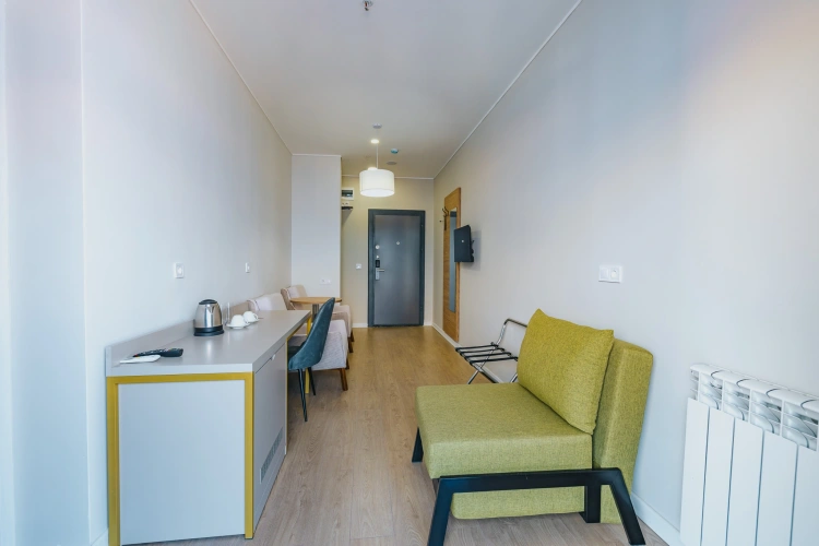 1 Bedroom Hotel Double room with balcony and with view