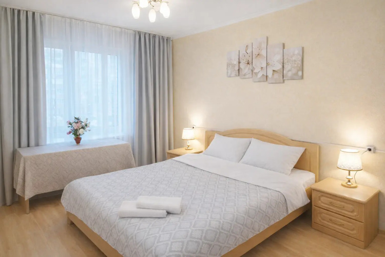 Фотография номера квартиры Апартаменты Комфортные апартаменты на Молодогвардейской 215