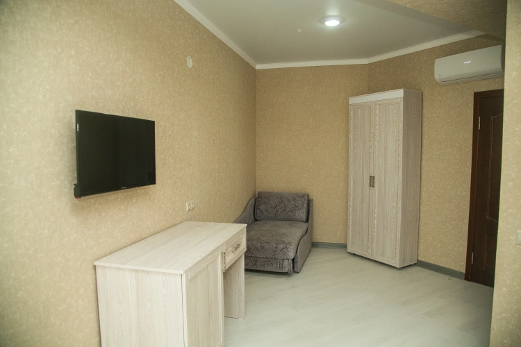 Family Junior Suite with balcony and with courtyard view