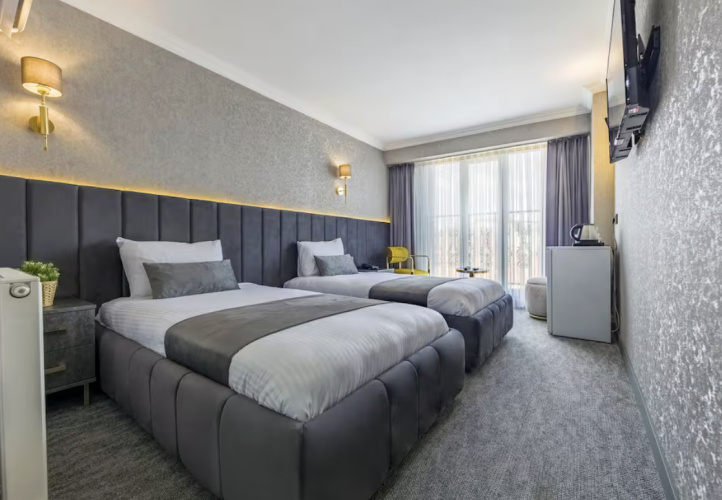 Standard Twin room with city view