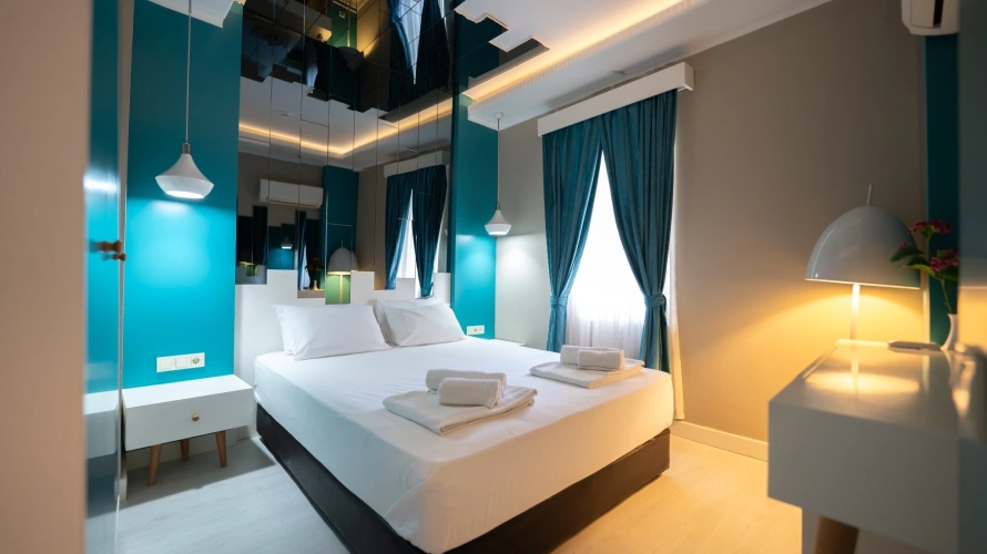 1 Bedroom Double Family Suite with mountain view