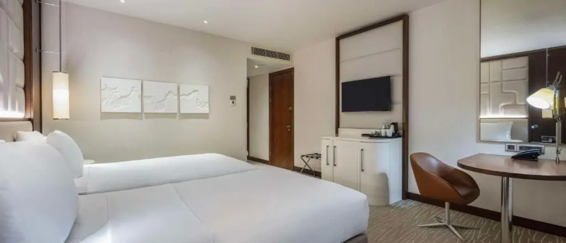 Executive Twin room with balcony and with sea view