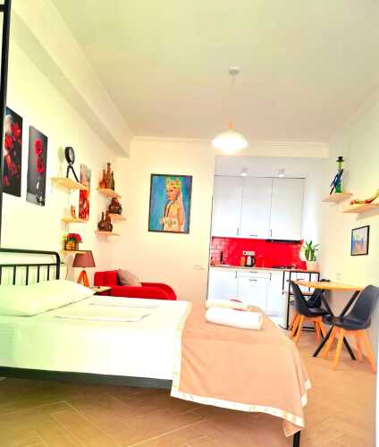 Фотография номера квартиры Апарт-отель Nebula's Red&White Apartment