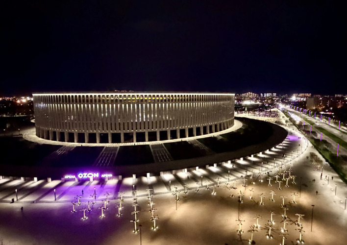 Фотография номера квартиры Квартира Шикарная Трешка Видом на Стадион Краснодар