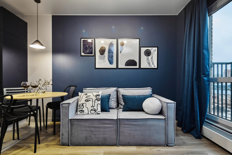 Фотография номера квартиры Апартаменты INCHU Velvet м. Савеловская с бесконтактным заселением