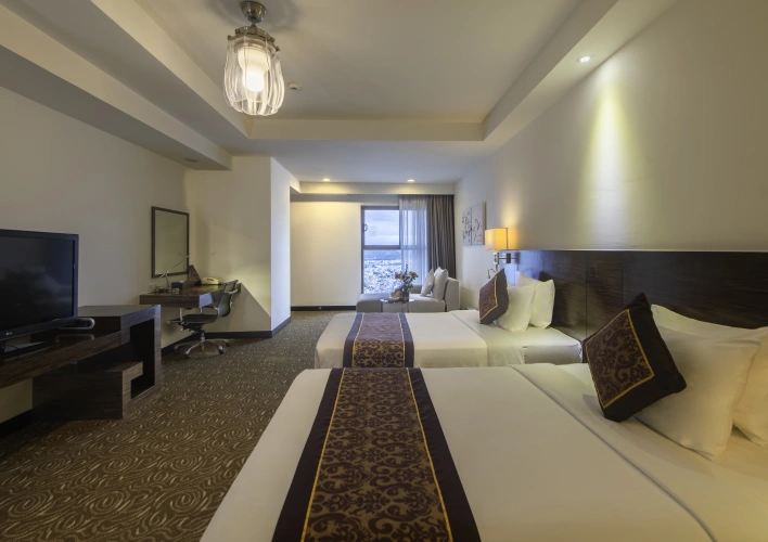 Deluxe Twin room with city view