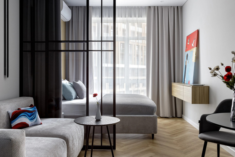 Фотография номера квартиры Апартаменты рядом с Морем в ЖК Аллея Парк