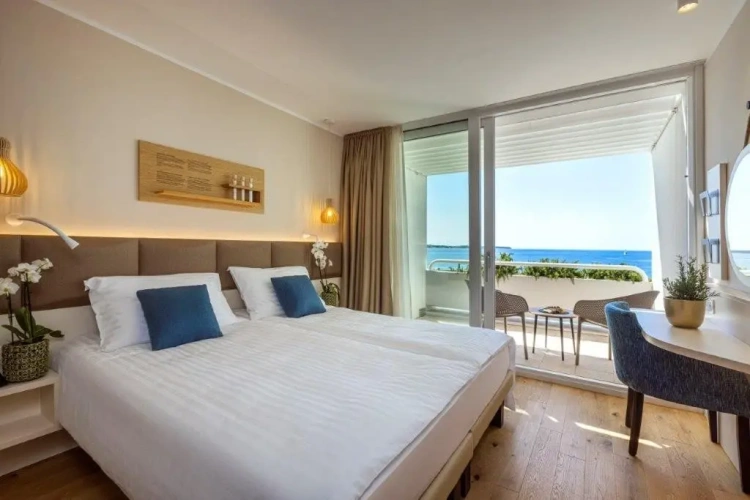 Superior Single room with balcony and with sea view