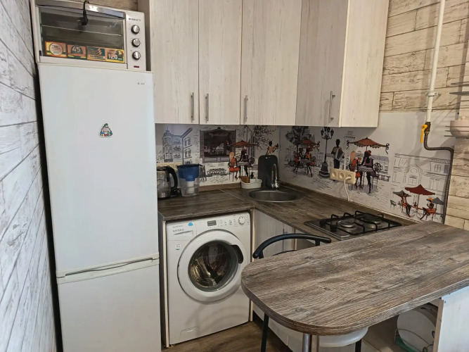 Фотография номера квартиры Квартира Уютная светлая в центре c видом на город