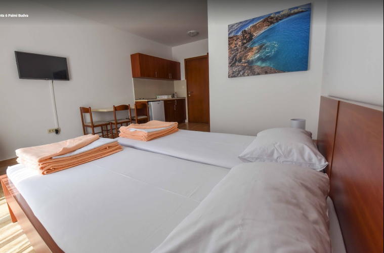 Double Apartment with balcony and with city view