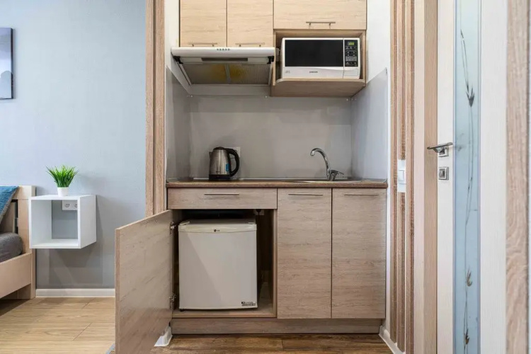Studiya Wave v JK Minsk World Apartments