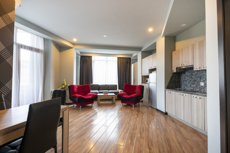 2-room Double Apartment with balcony and with view