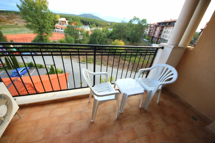 Studio with balcony