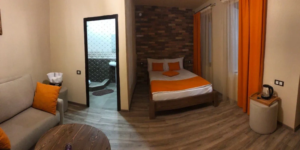 Standard Double room with balcony and with view