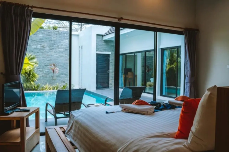 2 Bedrooms Superior Villa with balcony and with pool view