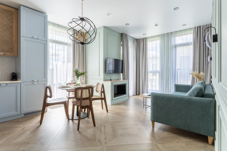 Фотография номера квартиры Апартаменты Leon Estate Rustik