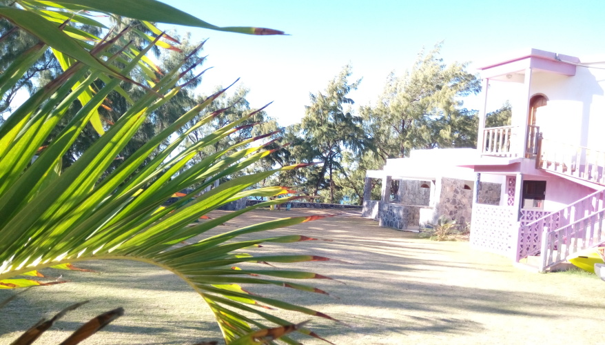 Outside
