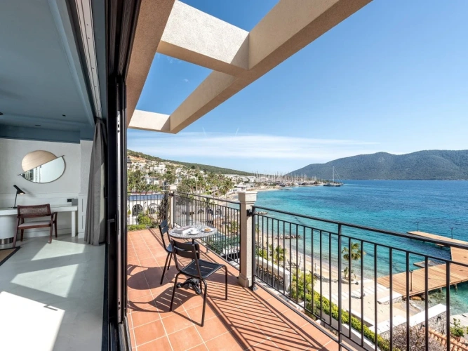 Double Junior Suite with balcony and with view