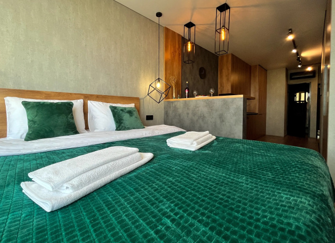 Фотография номера квартиры Дом у Дона Апартаменты на 24 этаже с видом на Дон