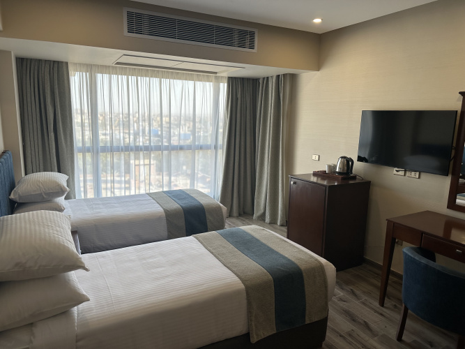 Superior Twin room with city view