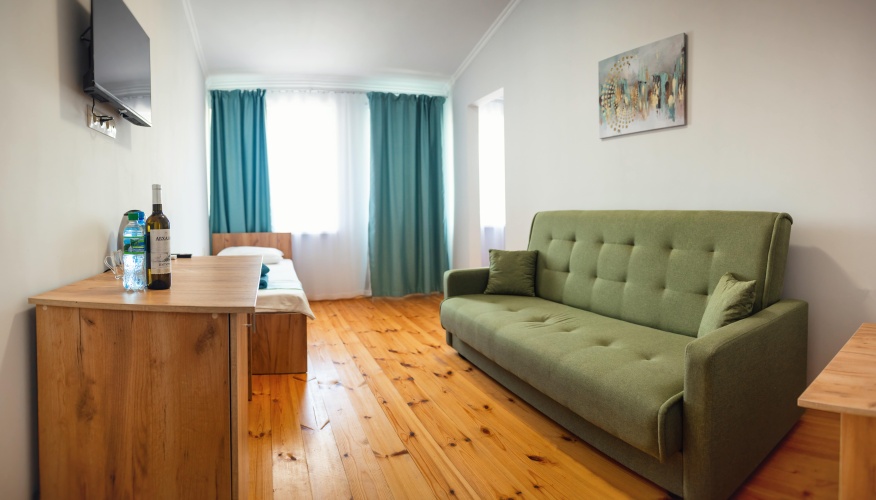 Attic Junior Suite with balcony and with view