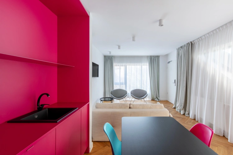 1 Bedroom Deluxe Double Apartment with balcony