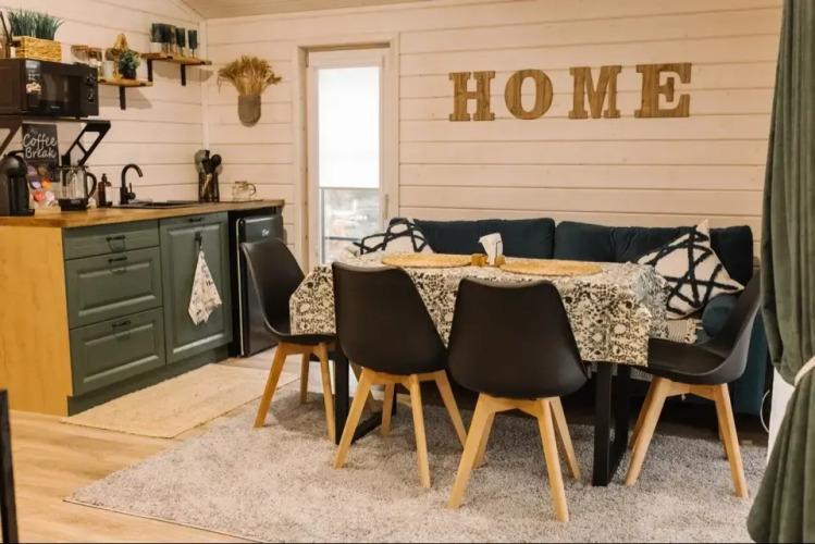 Фотография номера Коттеджа Частный дом Юрьево Home c 2спальнями (6)