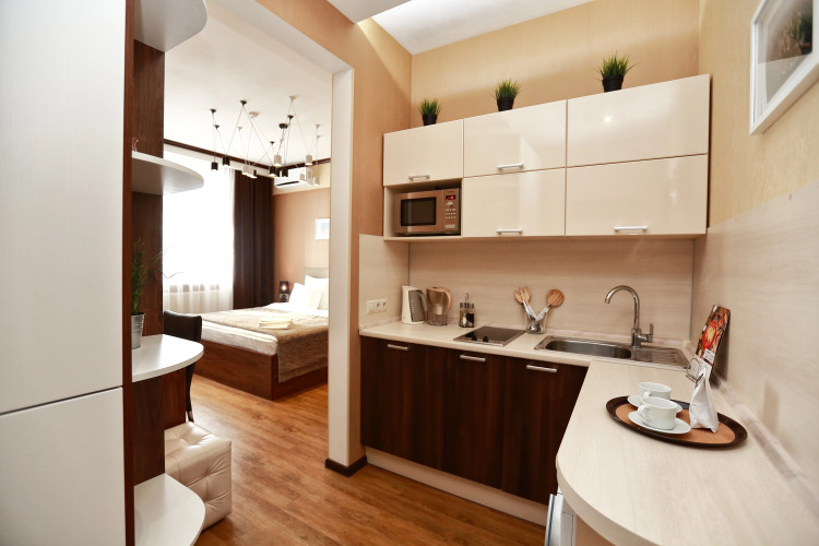 Фотография номера квартиры Апартаменты Rehome24 Студия 5 на 17 Этаже