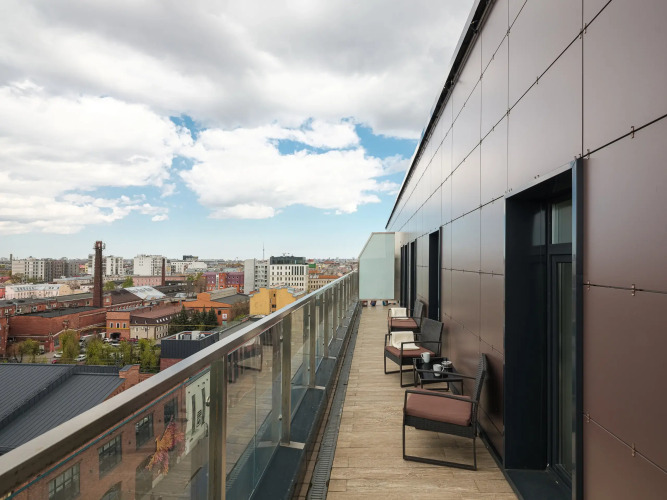 Фотография номера квартиры Апартаменты Avenue с большой террасой