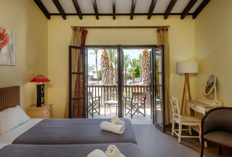 Standard Double room with balcony and with view