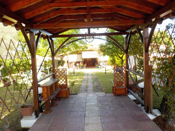 Outside