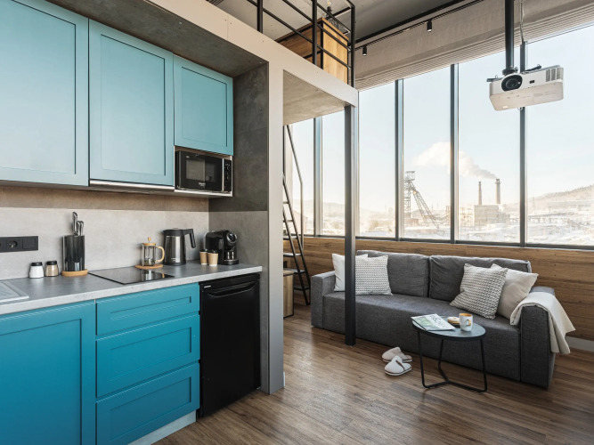 Фотография номера апарт отеля WOW.Aparts & SPA Шерегеш