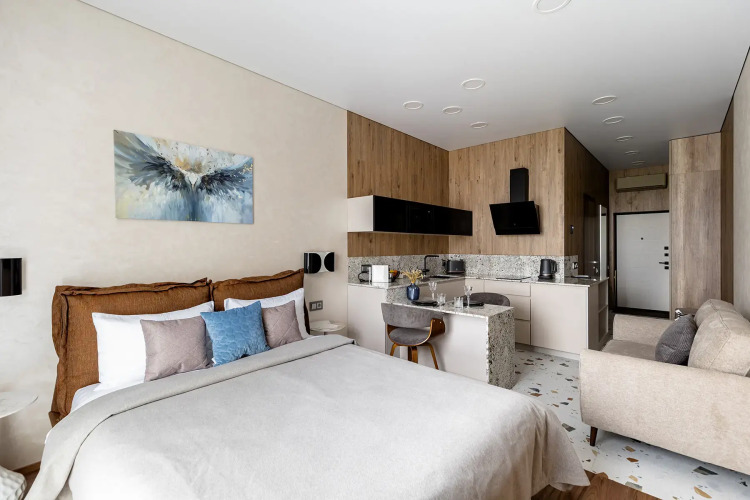 Фотография номера квартиры Квартира Студия для Двоих у Моря